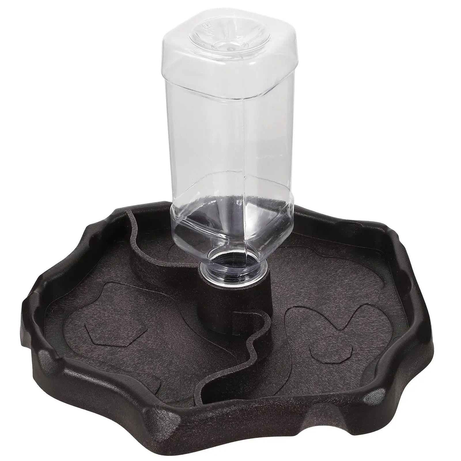 

Automatic Water Feeder Lizard Foods Reptile Feeder Small Pet Bowl Turtle Tank Supplies ABS Durable lizard eating habits