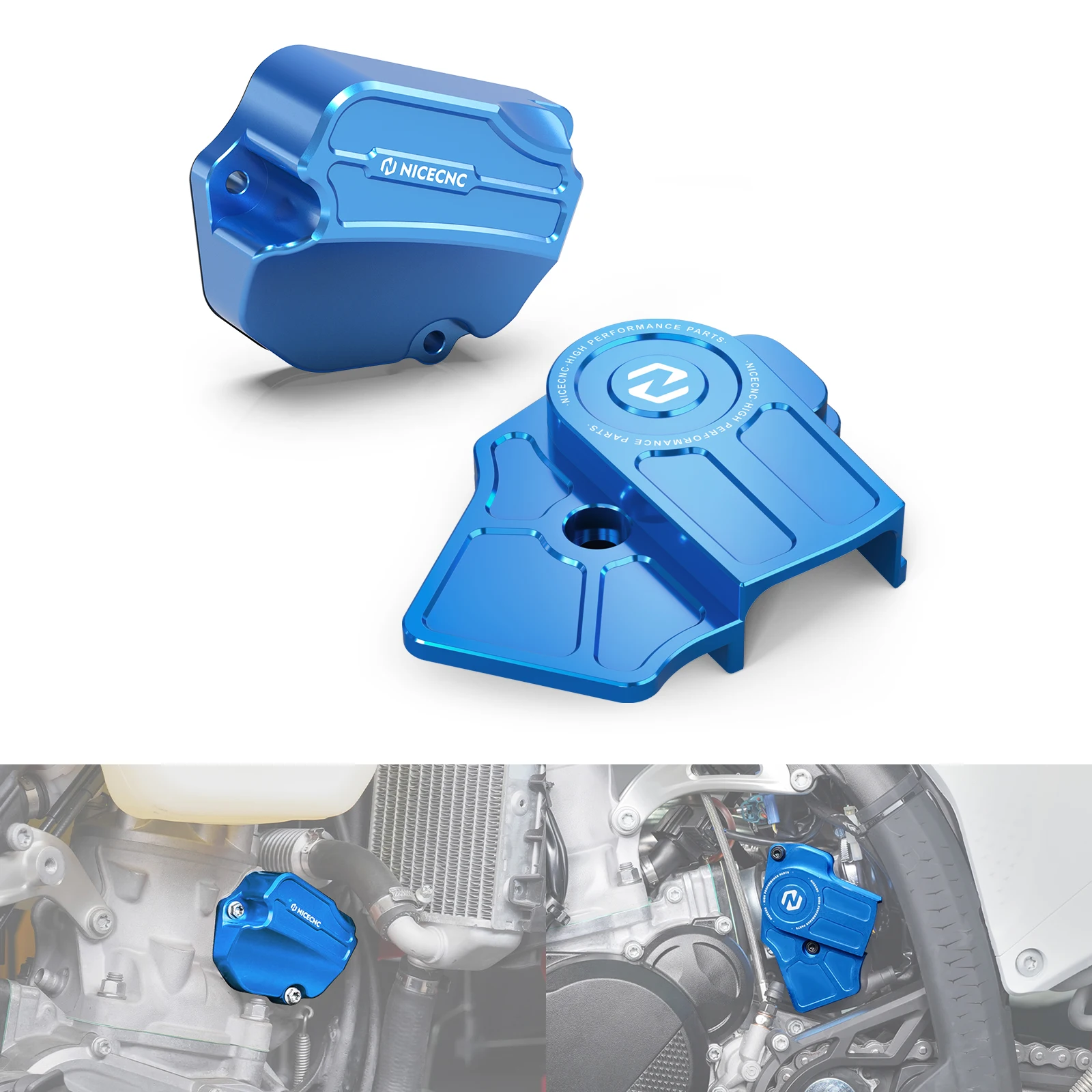 2024-2025 ل KTM TBI EXC 300 EXC 250 ل Husqvarna TE 300 TE 250 ل GasGas EC 300 250 غطاء صمام الطاقة وواقي جسم الخانق #5