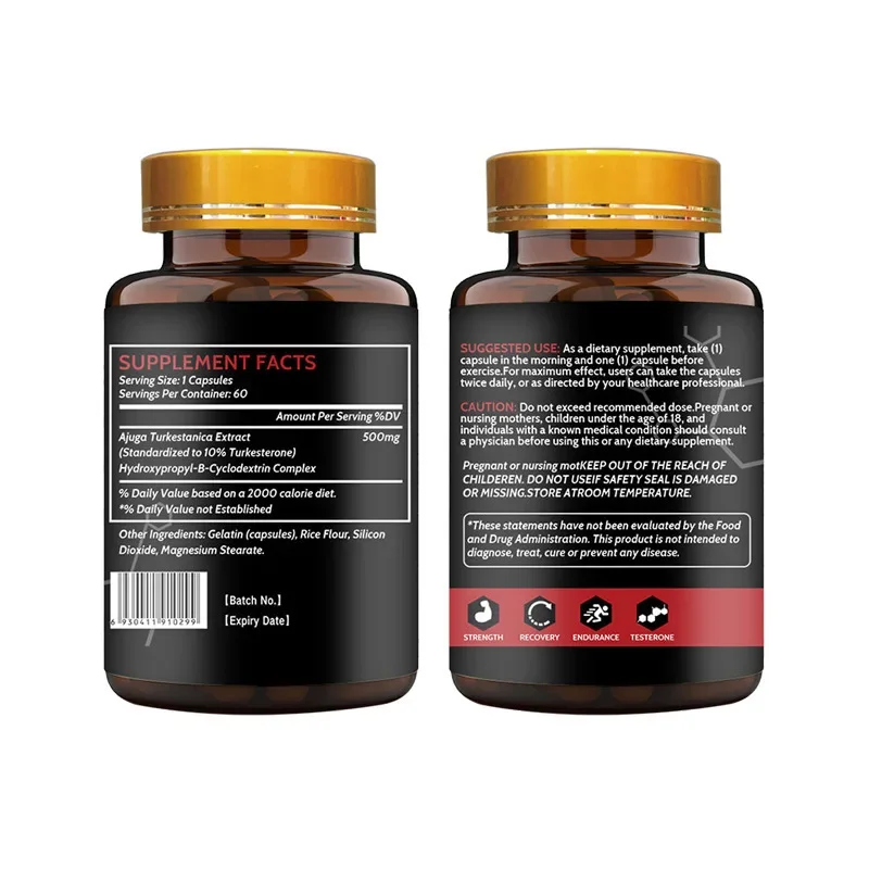 2 Bottle Zengji Capsules Turkestone Capsules for Men\'s Health