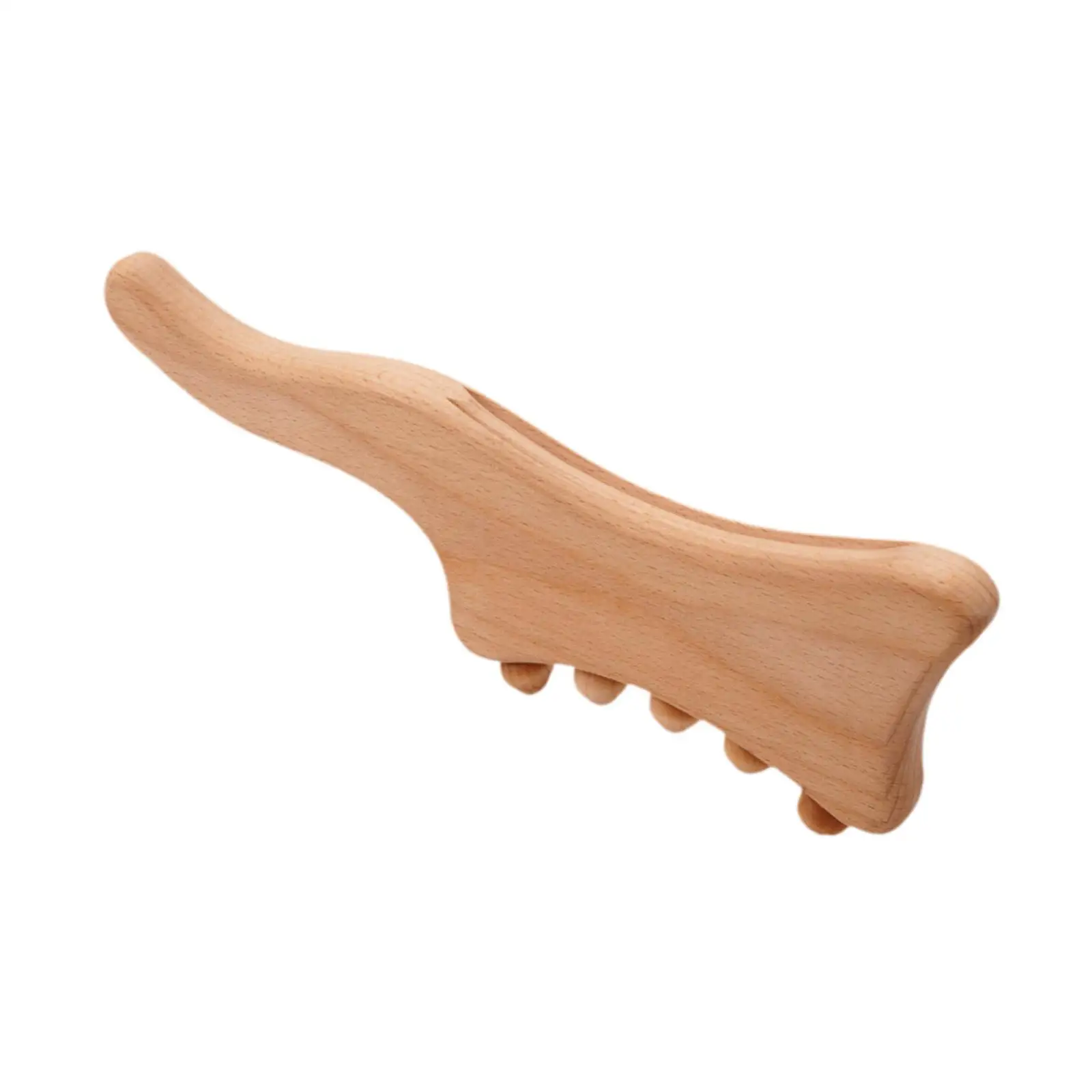 

Massage Stick Wooden Massage Roller Smooth Exercising Scraping Stick Manual Whole Body Massage Scraping Massage Tool for Arms