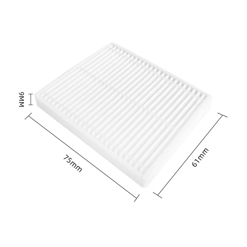 For Xiaomi Robot Vacuum E10 E12 Spare Parts Accessories Main Side Brush Hepa Filter-A58E