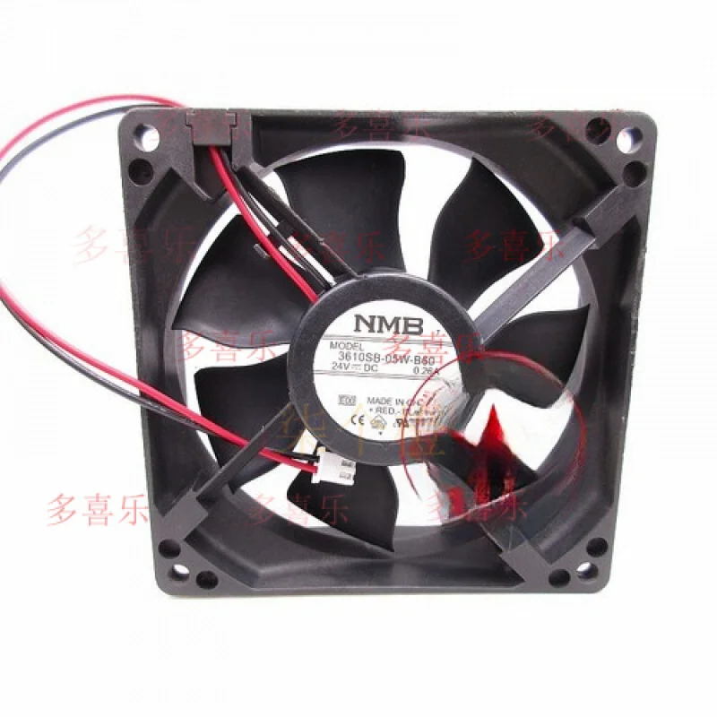 

WW for NMB 3610SB-05W-B60 9225 DC24V 0.26A 9cm inverter cooling fan