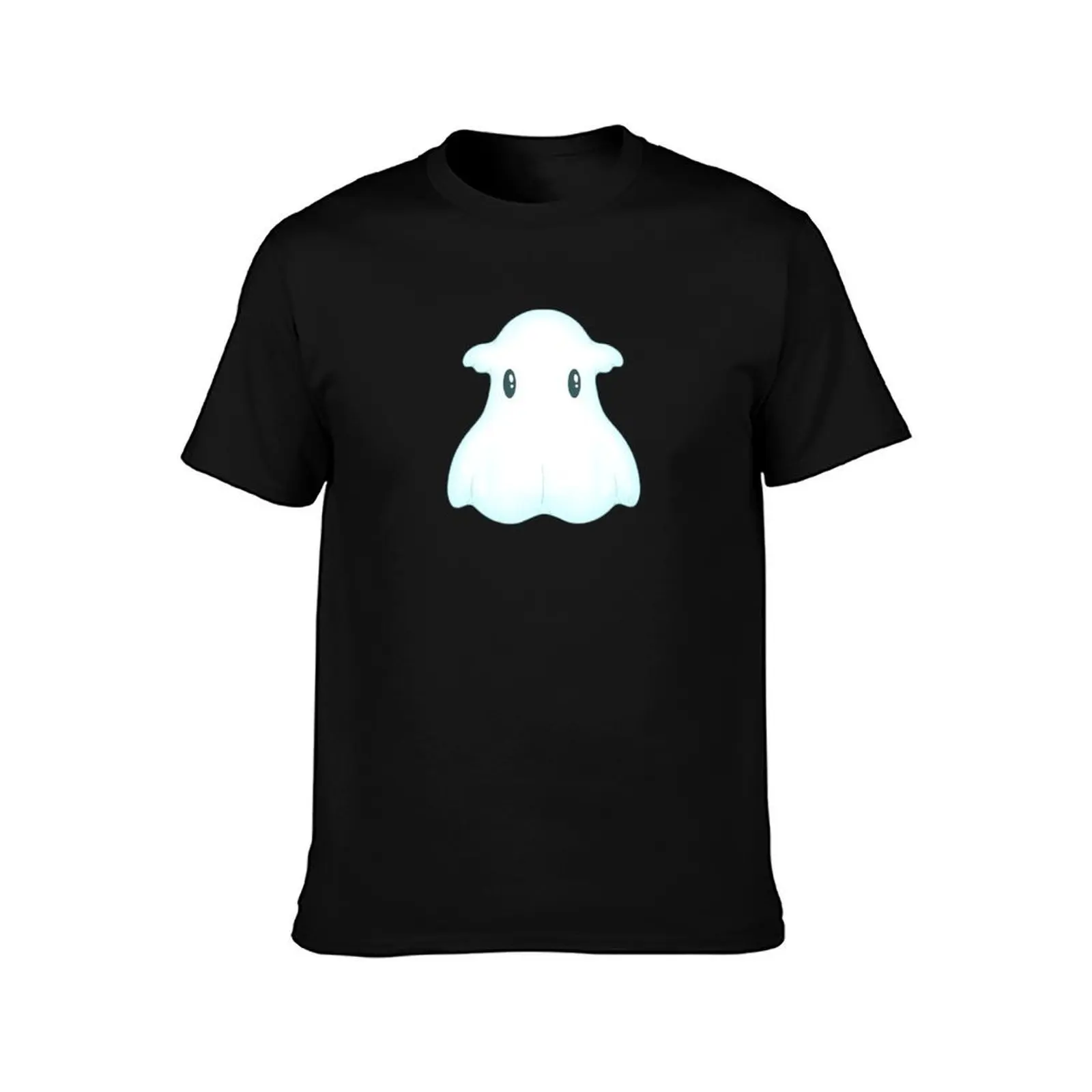 Umbrella Octopus Sheet Ghost T-Shirt, Summer Casual Cotton Tee, Oversized Streetwear Tops, Vintage Graphic Print, 100% Cotton