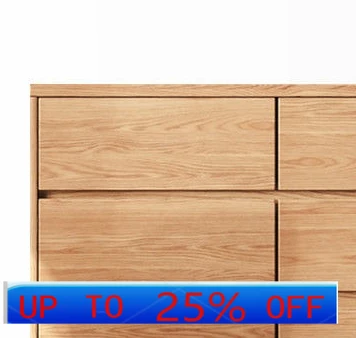 

LMM solid wood dresser bedroom simple modern makeup table chest integrated corner dressing table