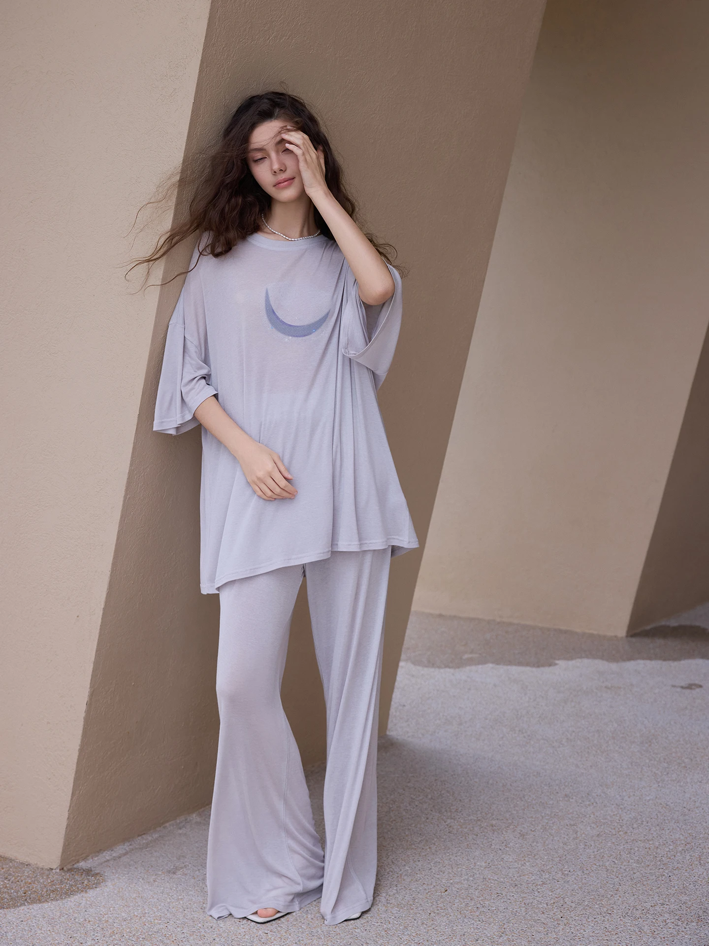 mite-summer-modal-cotton-women's-short-sleeve-sleepwear-soft-home-clothes-casual-loose-fit-full-print-comfortable-breathable