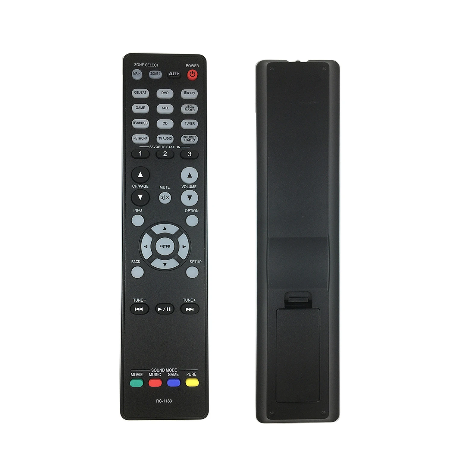 New RC-1183 Replace Remote Control for Denon AV Receiver RC-1180 RC-1183 AVR-X2000 AVR-E400