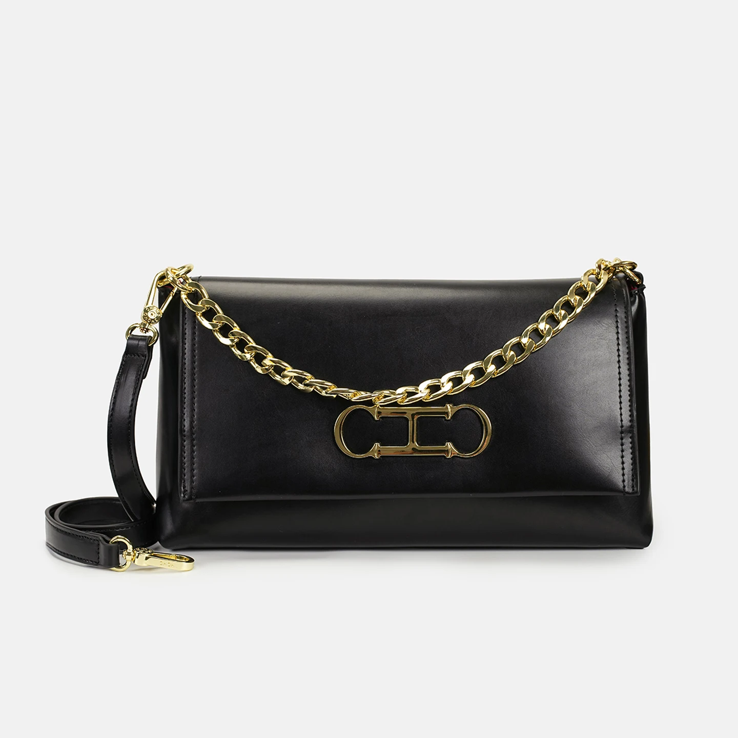 

Женская сумка CH Brand, новая, универсальная, однотонная, с буквенным дизайном, 2025, новая классическая повседневная сумка через плечо для женщин