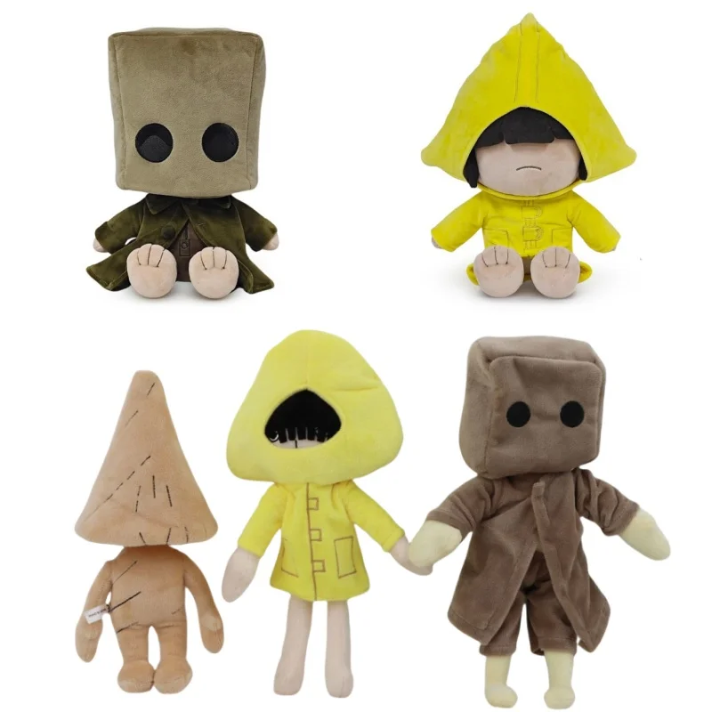

Плюшевая игрушка Hot Little Nightmares 2 — очаровательная шесть фигурок для любителей игр
