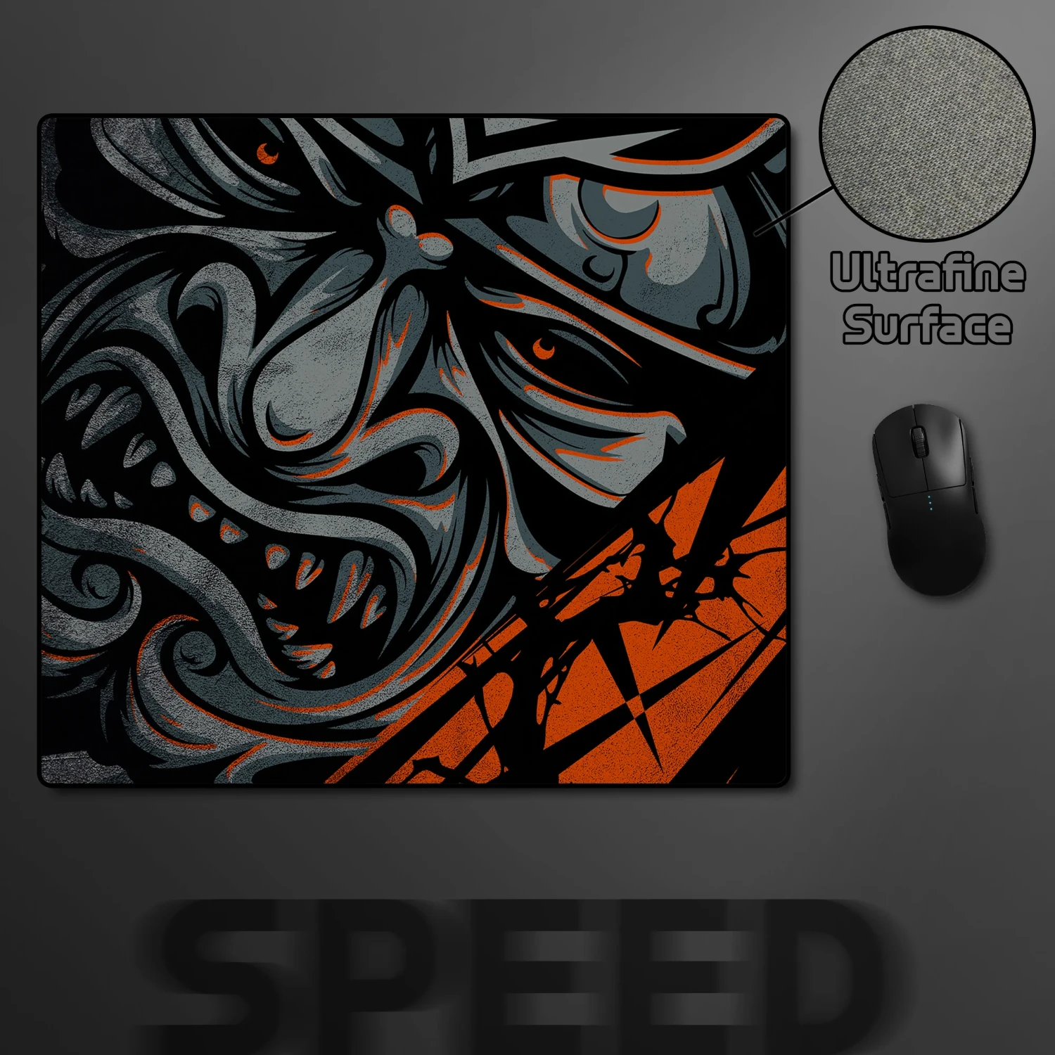 

Devil Speed Mousepad 45x40CM E-Sports Gaming Mouse Pad Ultrafine Surface Mouse Mat High Elastic Non-slip Bottom Keyboard Mats