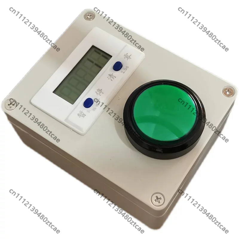 Smart Digital Lap Counter Sports Training Counter, LCD Screen Manual Button Electronic Accumulative Counter, Hand Press Device