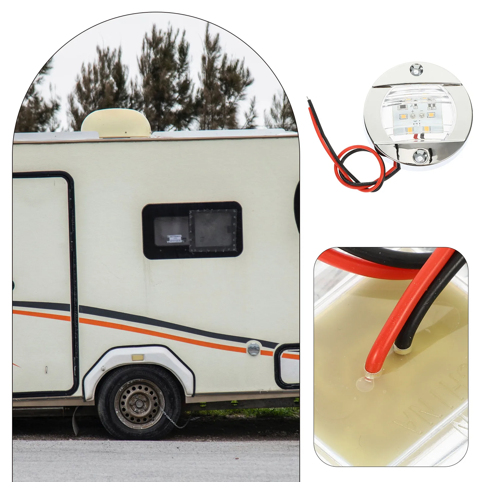 

Yellow Light Running Boat Yacht LED Marine Lamp Lights for Lighting Navigation Signal