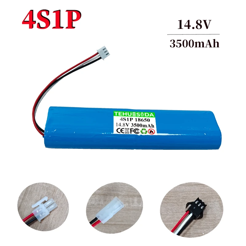 18650 4S1P 14.8V 3500mAh Rechargeable Battery Pack Is Suitable for Fascia Gun Sweeper