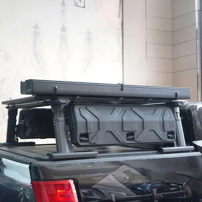 4x4 Car Accessories Roof Rack Water Tank With Camping Shower Room Awning Tent Roof Mount Water Storage Tank