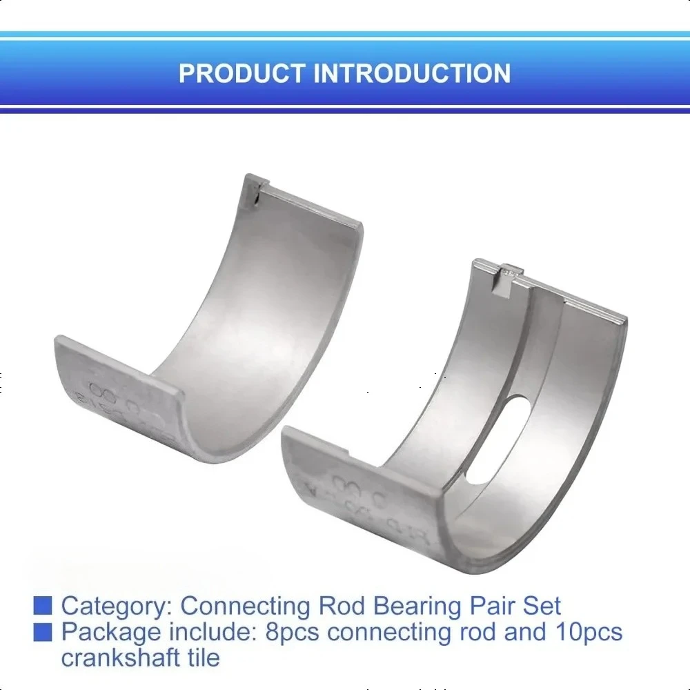 31mm Connecting Rod Bearing 30mm Crankshaft Main Bearing for Suzuki GSXR600 2004-2023