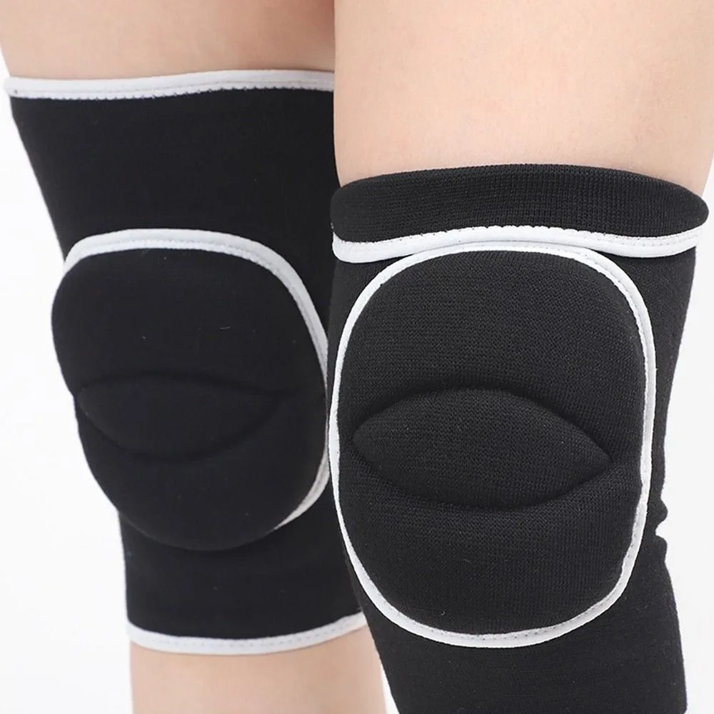 Sports Equipment Nylon Sport Accessories Antiskid Male Dance Knee Sleeve Sponge Knee Pad Sports Knee Support Elastic Knee Brace