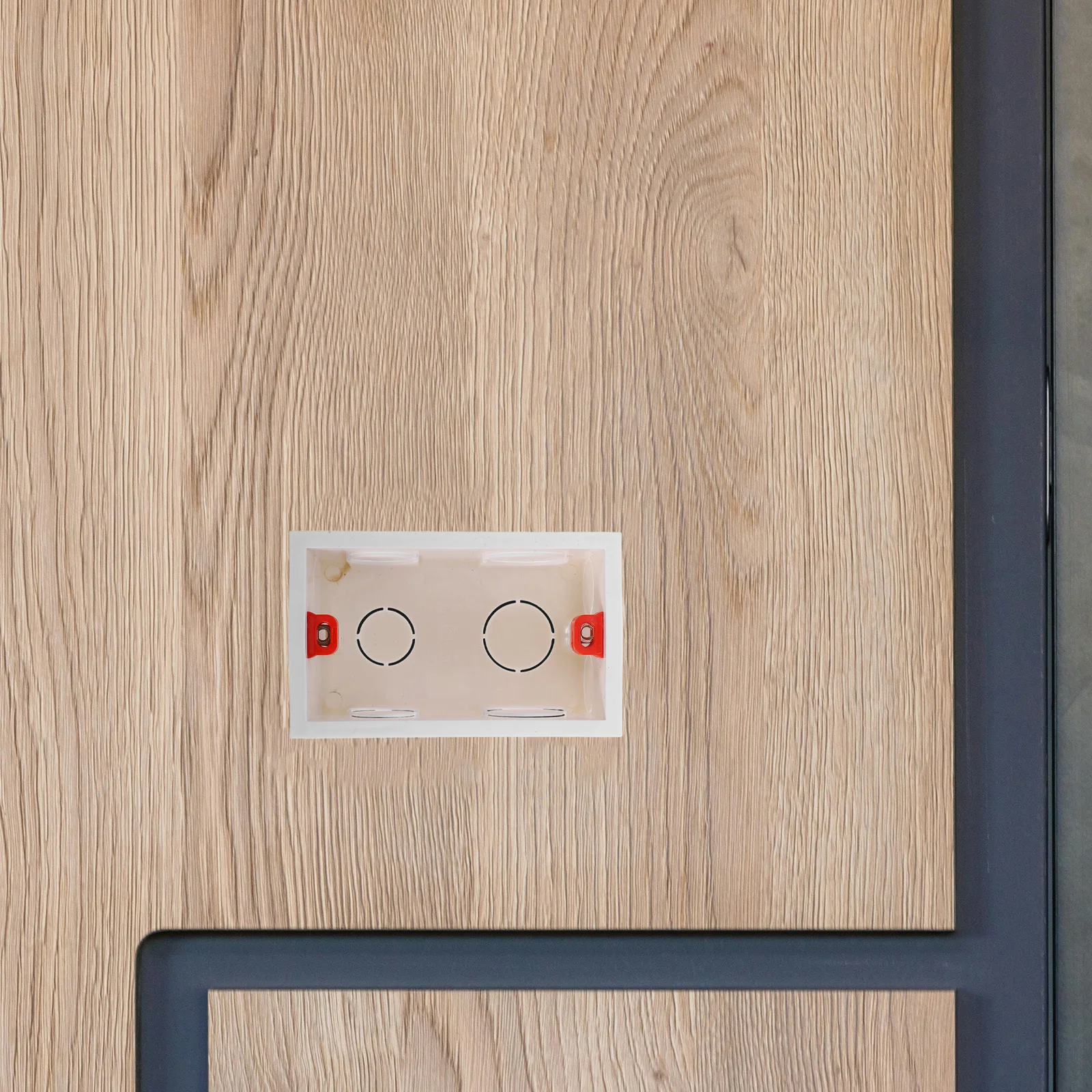 5 قطعة فلوش جبل صندوق وصلات الأسلاك البلاستيك صندوق التبديل الكهربائي مقاوم للماء الختم للمطابخ الحمامات الكهربائية