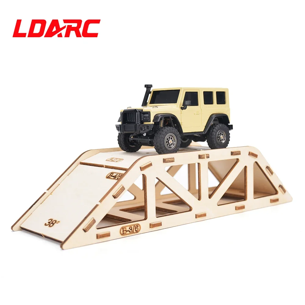 LDARC Desktop Simulation Off-road Obstacle Course for 1/43 RC Model Car Crawler Toy Field