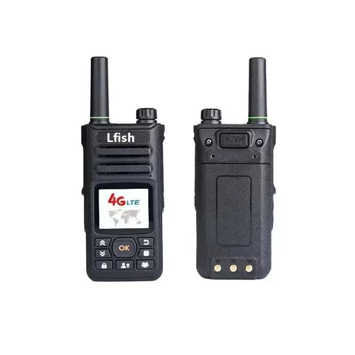 Handheld walkie talkie 4G network smartphone Android walkie talkie Zello nationwide outdoor GPS global walkie talkie