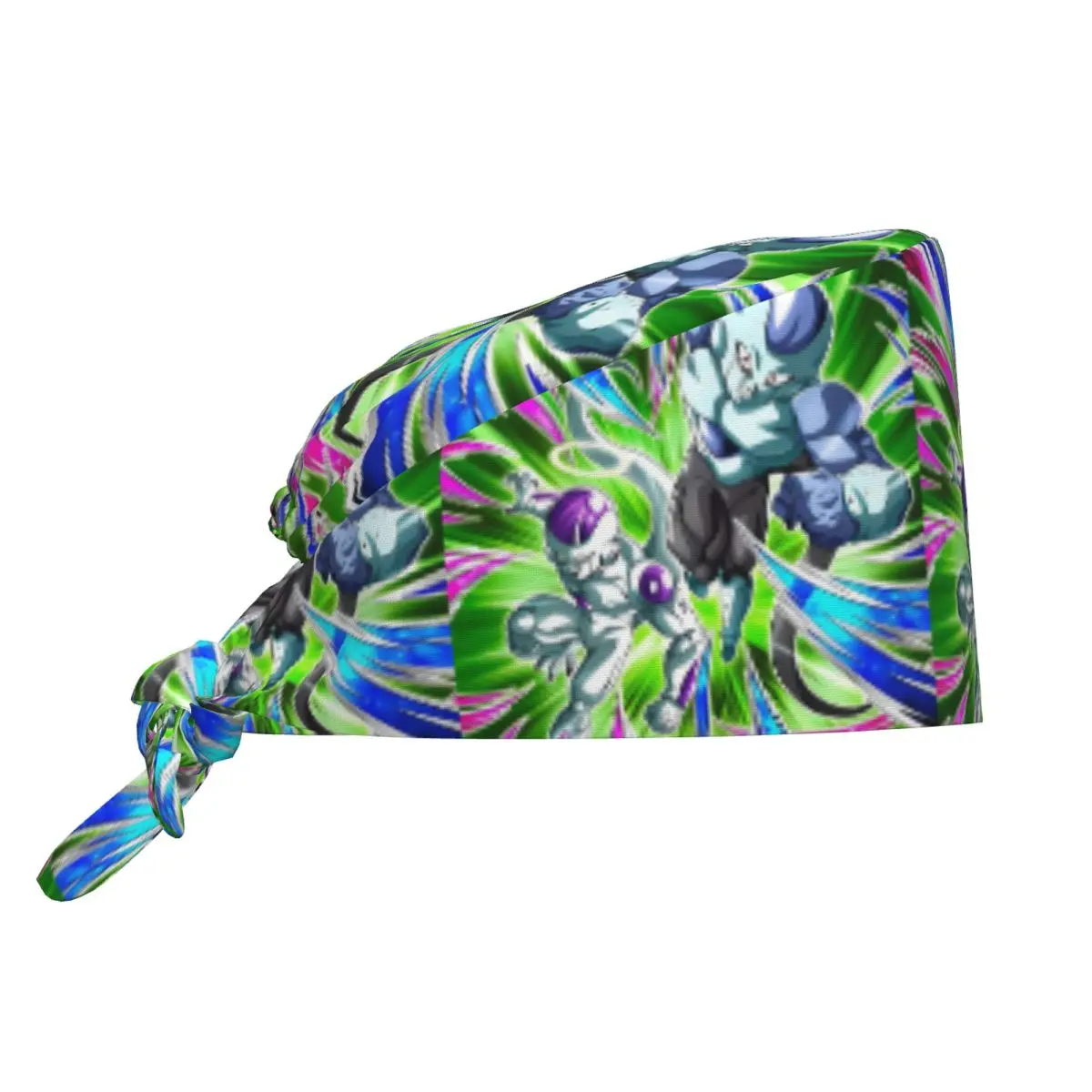

Custom Adjustable F-Friezaes Villain Working Hat Men Women Anime Surgical Hat Scrub Nursing Doctor Surgeon Cap for Dentist