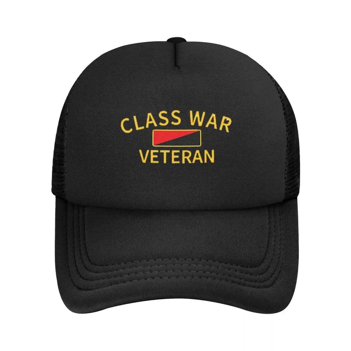 Class War Veteran Mesh Baseball Caps Snapback Fashion Baseball Hats Breathable Casual Casquette Outdoor For Men's And Women's