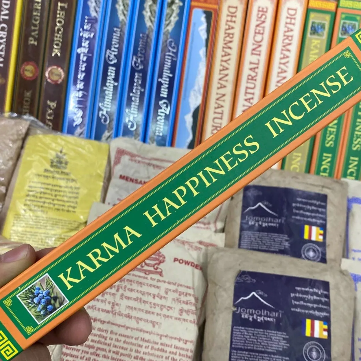 Nepal Bhutan incense happiness karma Tibetan incense high quality natural purification health