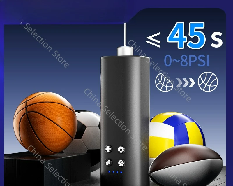 

New Portable Ball Electric Pump Can Charge Four Major Balls Extremely Fast Inflation Low Noise Mini Ball Pump