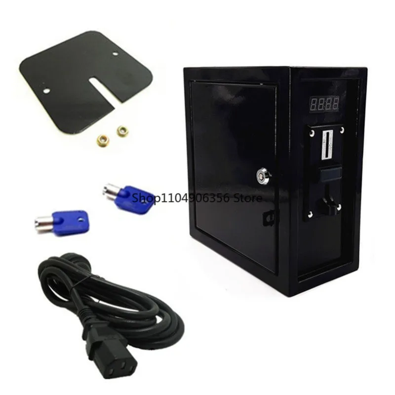 for  1-6 kinds of coins, multi-coin coin time timing box, time control box, self-service coin box.