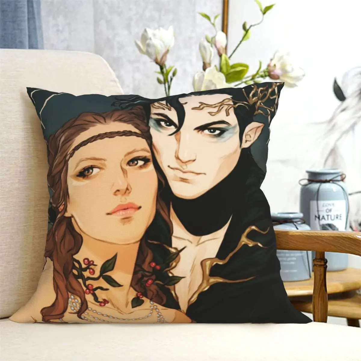 Cardan And Jude Customizable Printed Decorative Pillowcases Sofa Car Living Room Decorative Pillow Cases