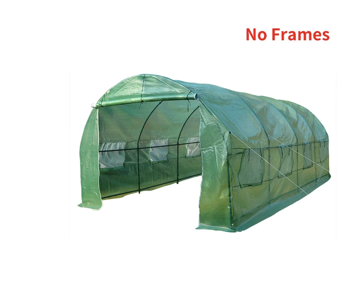 

480x215x220CM Garden Greenhouse Cover PE Plant Green House Covers Waterproof Portable Outdoor Accessories Without Stents