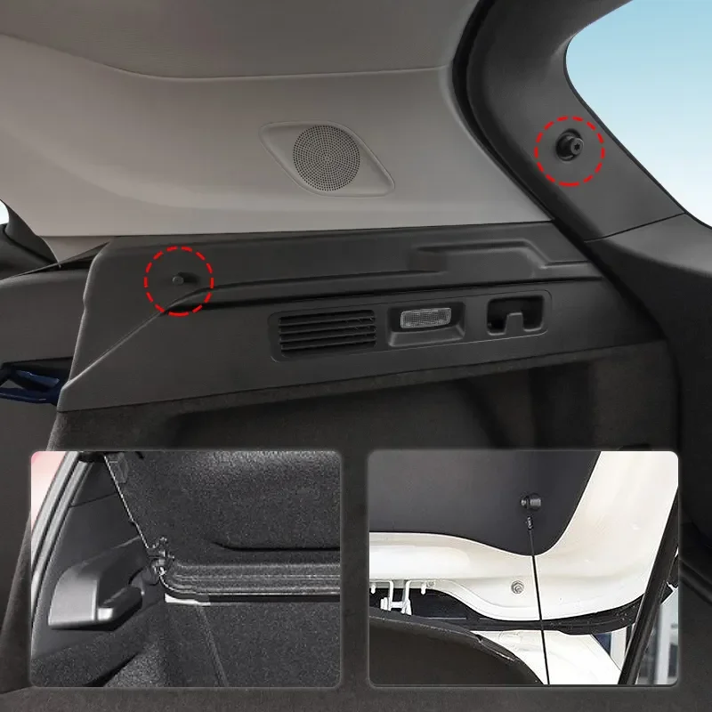 

Для Buick ENVISION S 2022 2023, не выдвижная крышка багажника, багажник для посылок, антиподглядывающая автомобильные аксессуары для интерьера