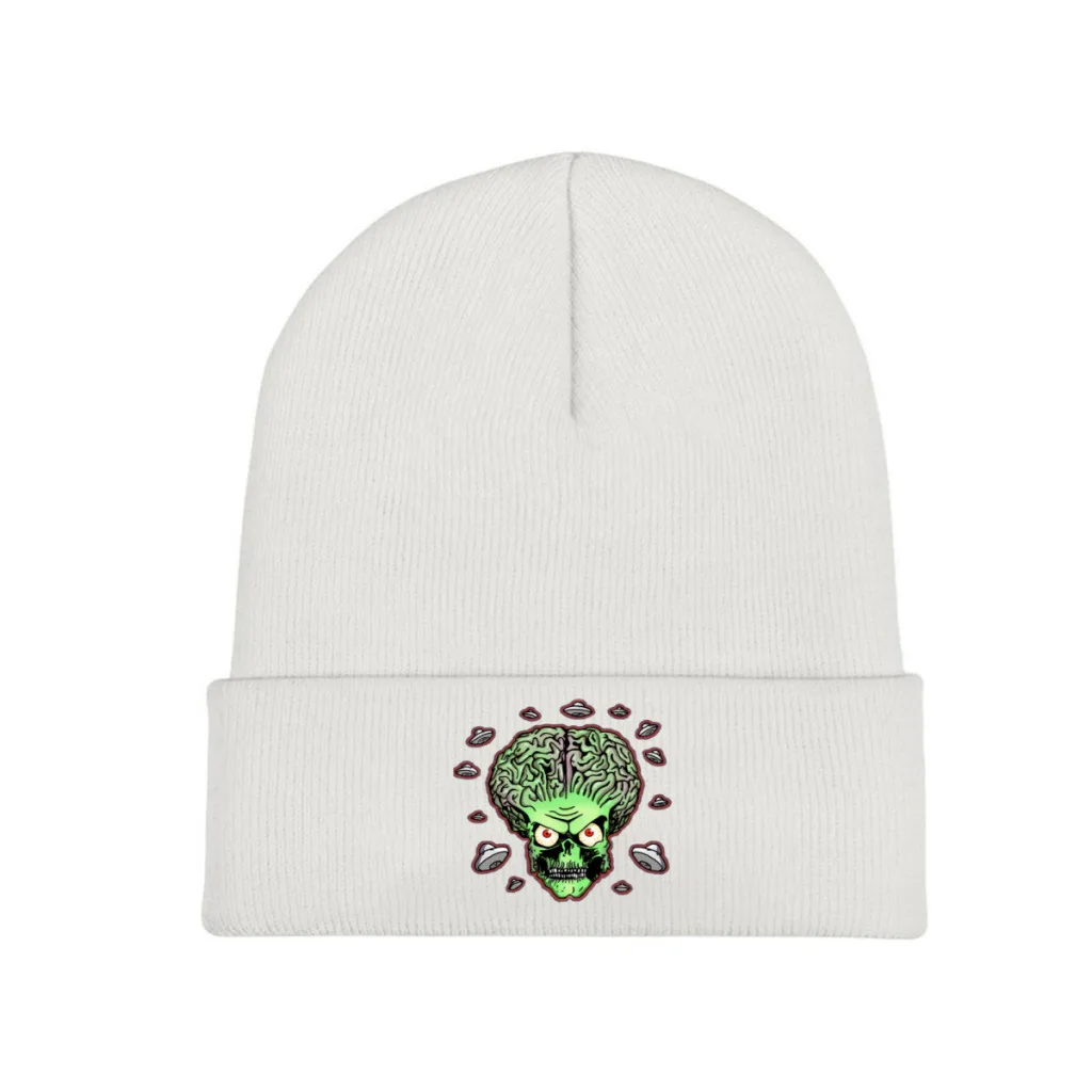 

Knit Hat Mars Attacks Martian Girl Film Winter Warm Beanie Caps Cool Classic Men Women Fashion Casual Bonnet