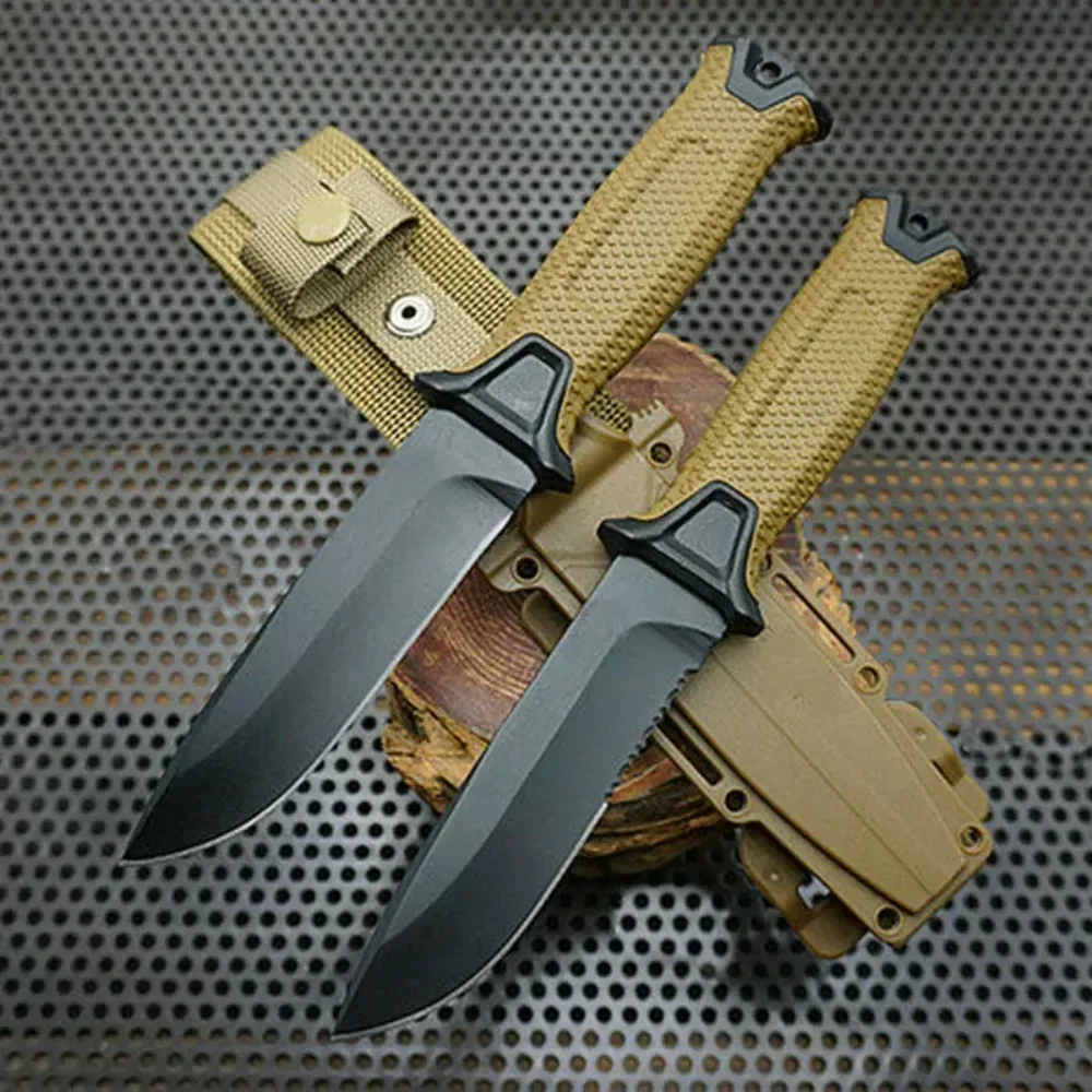 

2024 Outdoor Stainless Steel Knife Small Pocketknives Portable Military Tactical Knives for Men Camping Survival Self Defense