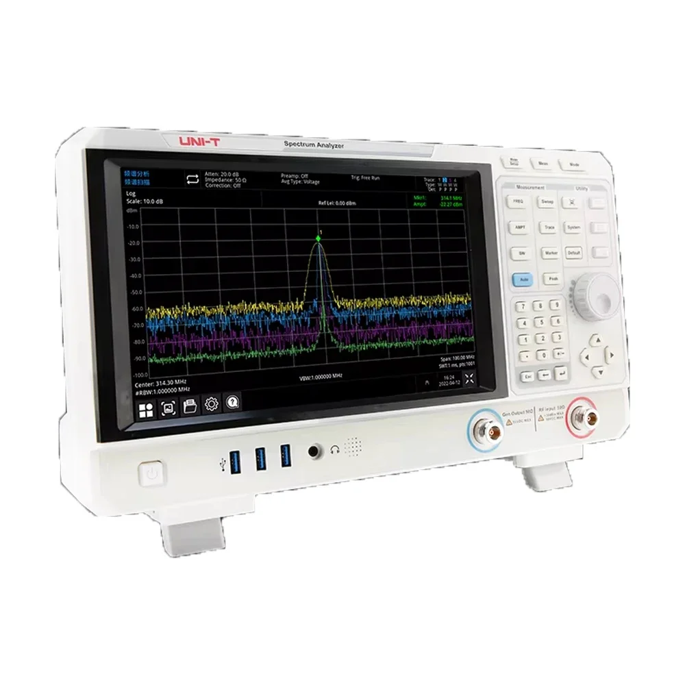 UNI-T UTS1015B Handheld spectrumanalysator 9 kHz-1,5 GHz spectrumanalysator 1 Hz-1 MHz resolutie