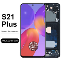 S21+ 5G G996B G996B/DS Super AMOLED Screen for Samsung Galaxy S21 Plus LCD Display Touch Screen Digitizer with Frame Replacement
