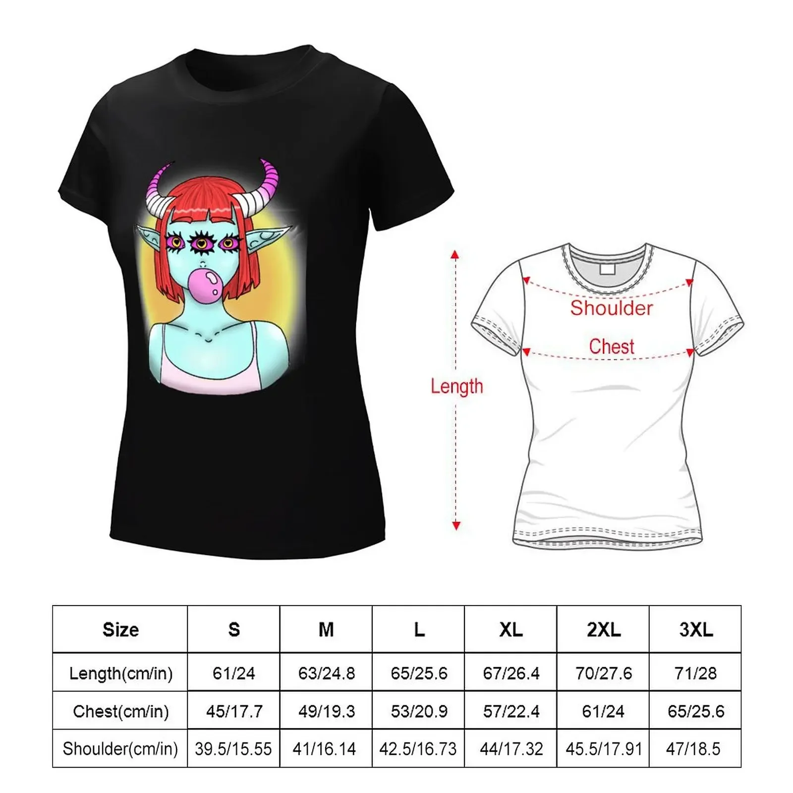 Shea T-shirt Female clothing graphics cat shirts for Women