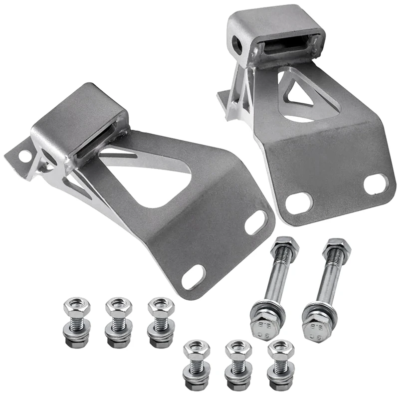 2Pcs Sheet Metal Mounts Brackets For GMC Truck 1963-1972 Small Block V8