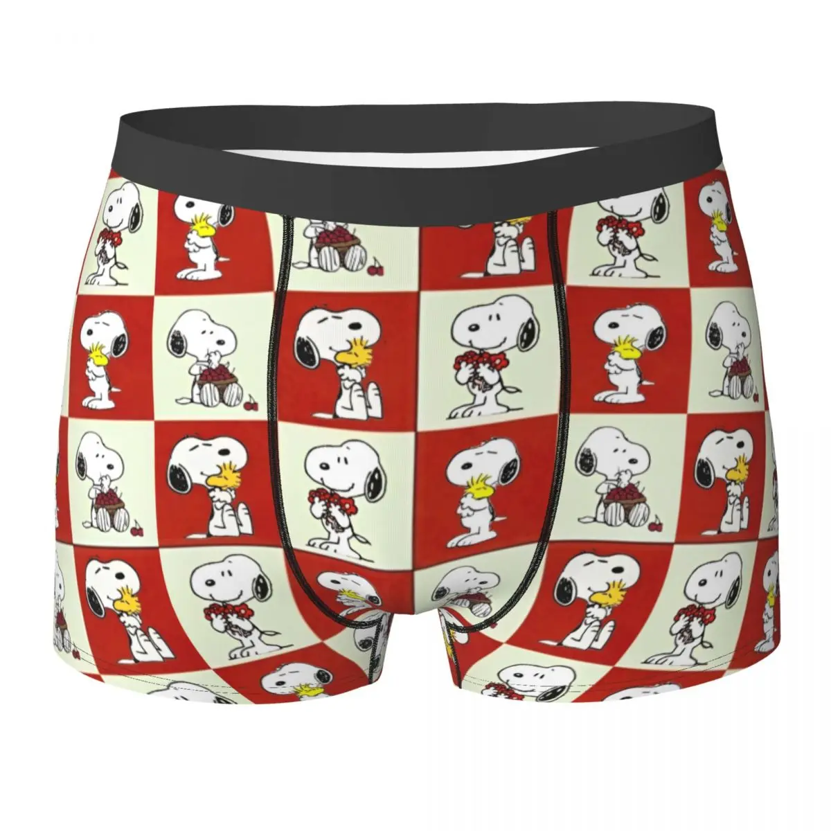 

Funny Snoppy Kawaii Underwear Men Shorts Briefs Comfortable Boxer Shorts Hot Sale Design Large Size Panties
