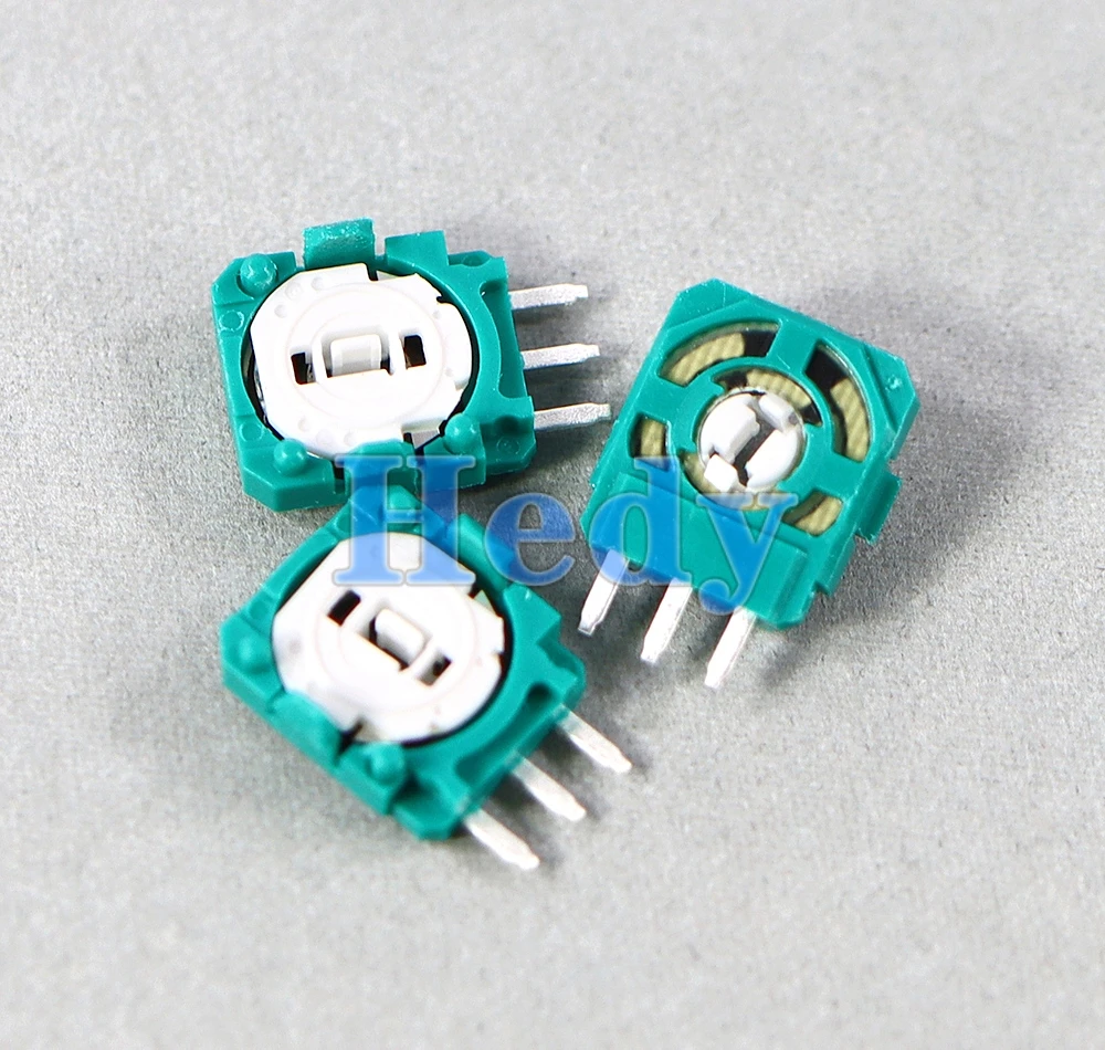 Sensor de microinterruptor analógico 3D, potenciómetro de resistencias de eje Thumbstick, para Playstation 5, PS5, PS4, 2.3 K, 100 piezas
