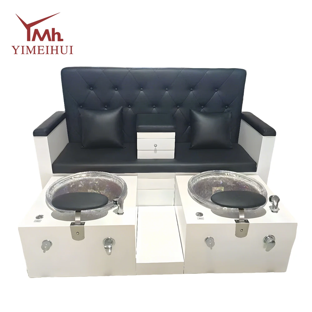매니큐어 소파 발목욕 소파 2인용 뷰티 살롱 발목욕샵 마사지 의자