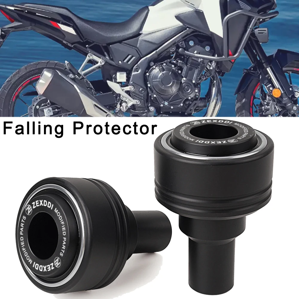 

ZEXDDI Fit For Honda NX500 NX 500 500nx NX400 CB500 Hornet 2024 CNC Motorcycle Falling Protection Frame Sliders Crash Protector