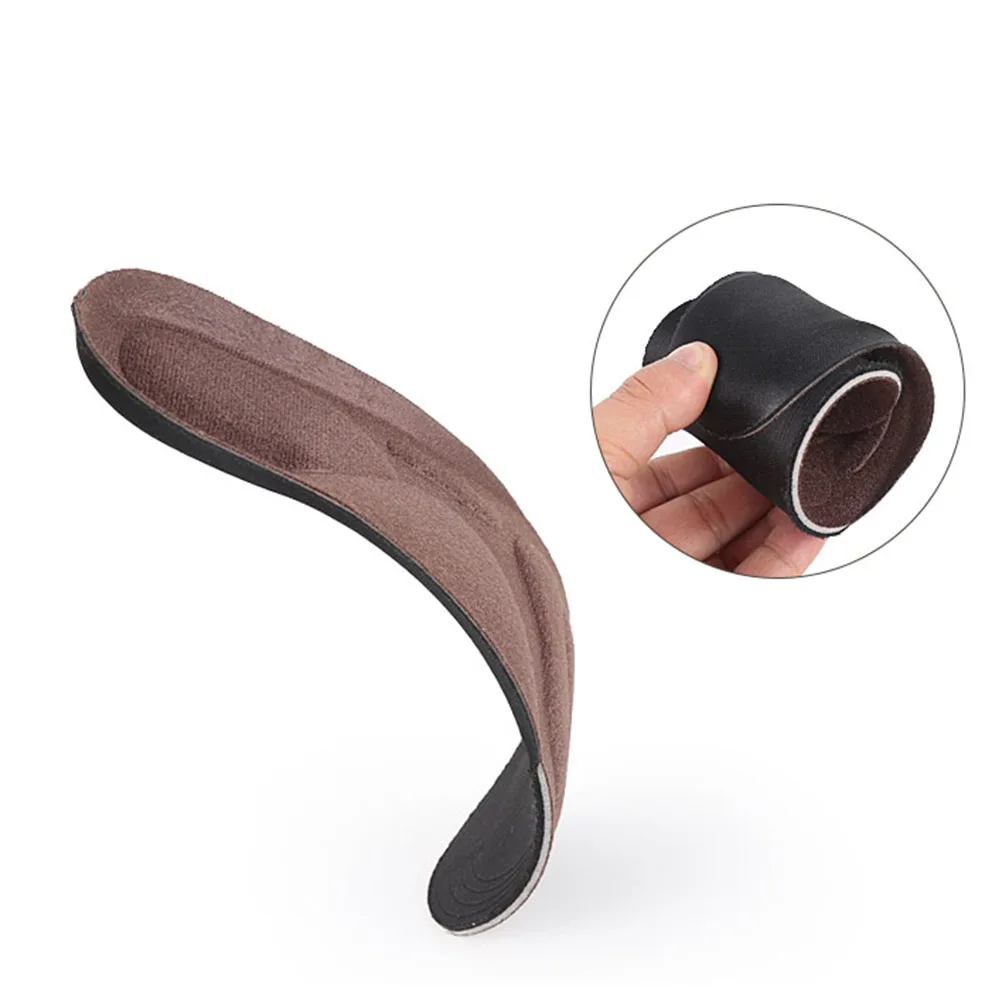 

Thickened Shock Absorbent Insoles Breathable Sweat-Wicking Ergonomic Arch Support Foot Pads For Running Hiking Sports Shoe