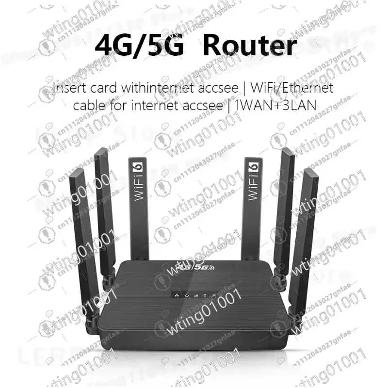 for CPE Industrial Outdoor Wireless Router with Removable Antenna 4 WAN LAN Ports 300Mbps Speed 5000mAh Battery Firewall