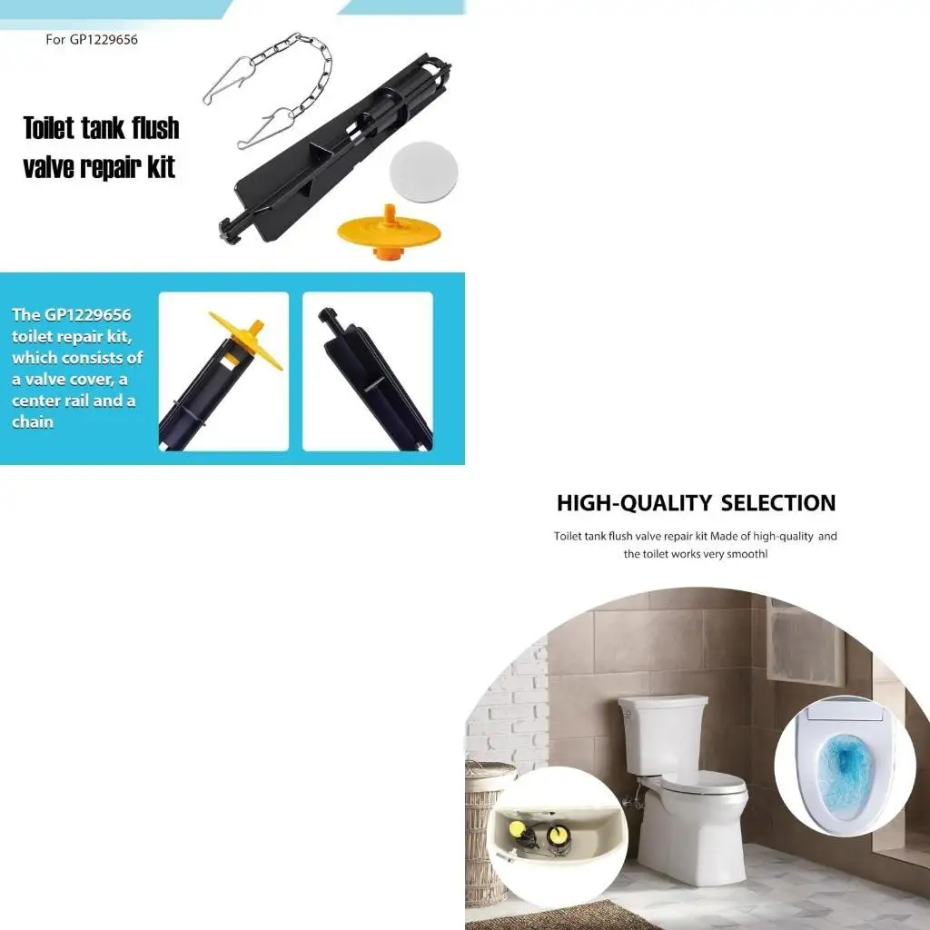 

Универсальный ремонтный комплект для смывных клапанов унитаза, подходит для одинарных смывных бачков Strong