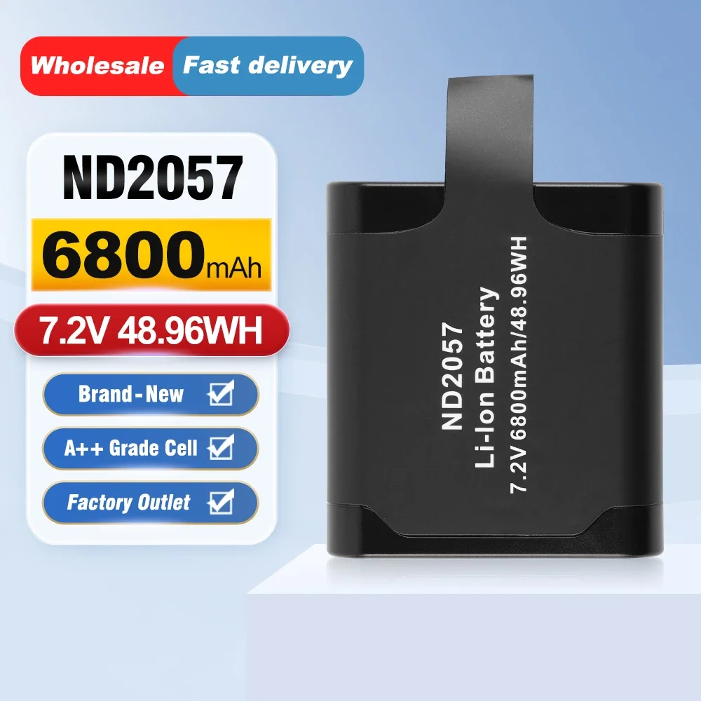 

ETESBAY Battery 6800mAh 7.2V 49Wh For Inspired Energy ND2057 ND2057RC24 ND2057HD29 ND2057QE34 Battery