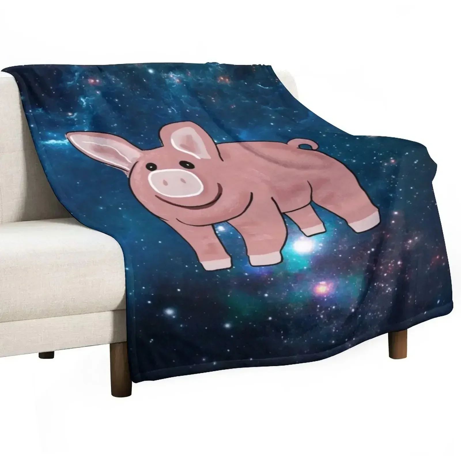 Slumberland Pig Dream Throw Blanket Beach blankets ands Loose for sofa Blankets