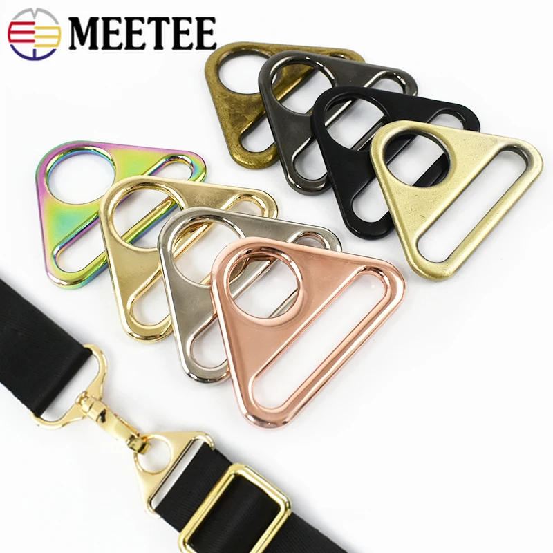 

10Pcs 20-38mm Metal Buckles Swimwear Bikini Non-Slip Tri-Glide Slider Clasp Shoulder Strap Adjust Fastener Hardware Accessories
