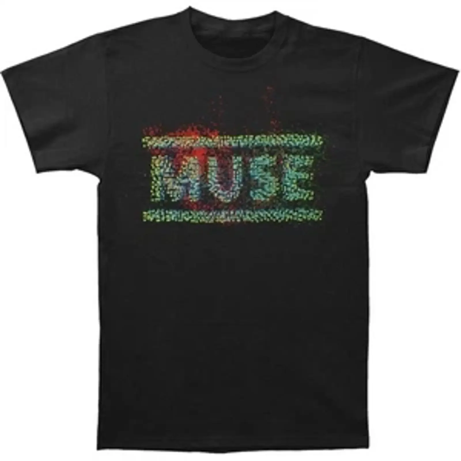 Muse Explode Tour X Large black men's t shirt vintage Washed Unisex graphic Stylish Versatile Casual Top For Everyday Wear