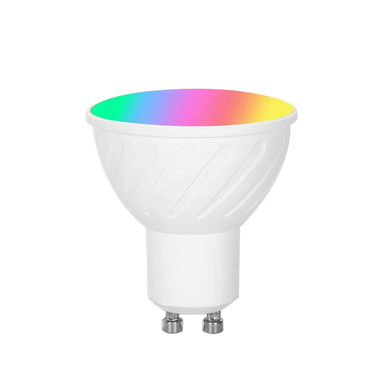 Home kit LED Spotlight GU10 WiFi inteligentna aplikacja do ściemniania RGBCW żarówka Siri Alexa Google SmartThings Alice sterowanie głosem