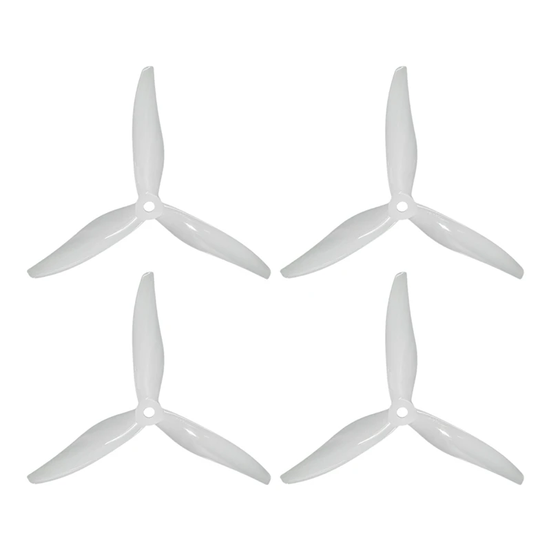 4PCS 51377 5 Inch Propeller 3-Blade CW+CCW FPV Propeller For RC Drone FPV Racing Compatible With 2207 Motors C