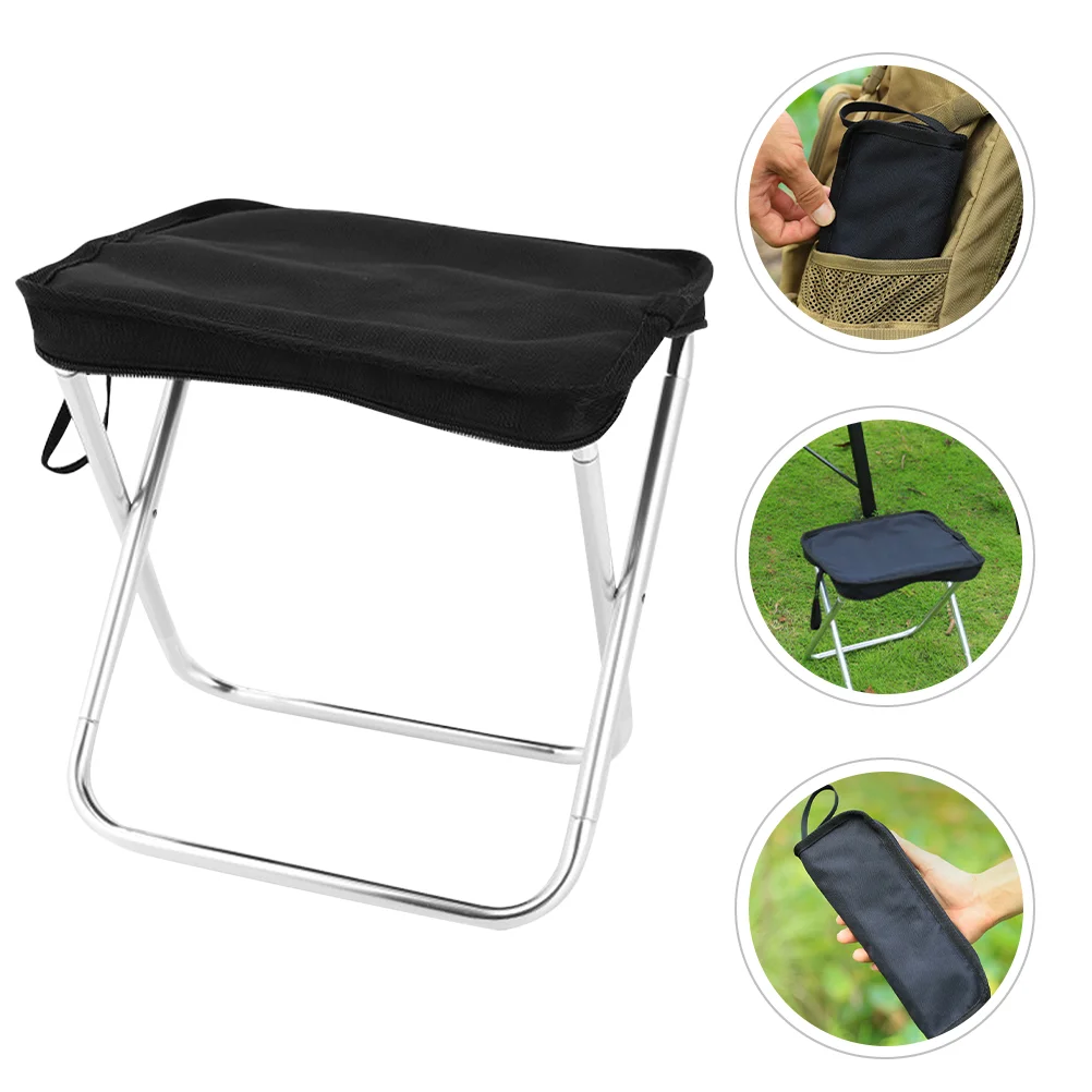 

Camping Chair Folding Stool Bench Stools Tables and Chairs Portable Garden Compact Aluminum Alloy Cloth Benches